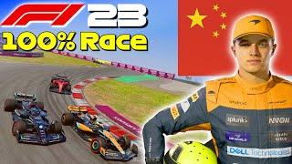 F1 23 - Lets Make Norris World Champion #4 100% Race China