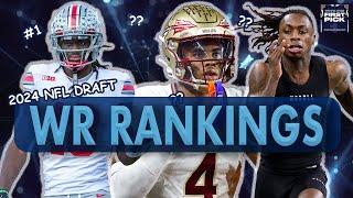 Top 10 Wide Receivers in 2024 NFL Draft Prospect Rankings Pro Comps Team Fits Sleepers & more