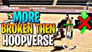 THIS GAME IS BROKEN Hoops Demo Roblox Funny Moments