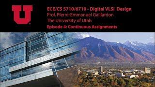 Digital VLSI Design - E04 - Continuous assignments in Verilog