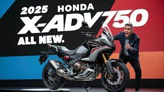 All NEW 2025 Honda X-ADV 750 ANNOUNCED️ The Ultimate Adventure Scooter #honda #xadv750