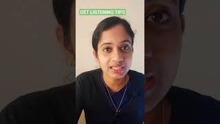 OET LISTENING TIPS#dreamyourlife #oet