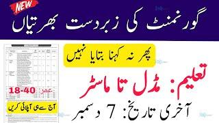 New Jobs 2022 in Pakistan Today New Jobs 2022 Government Jobs 2022