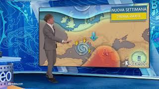 Tendenza meteo per linizio della prossima settimana