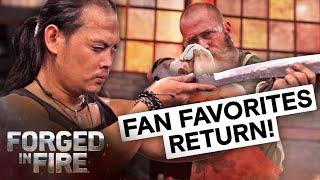 Fan Favorites Forged Weapons Out Of a Car  Forged in Fire Season 3