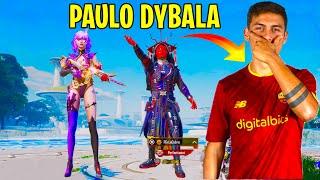 Playing with PAULO DYBALA  PUBG MOBILE
