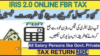 How To File Income Tax Return 2024-25 for Salaried Person  Income tax return 2024 kese file krain