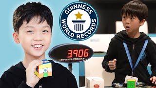 Is He The Worlds Best Speedcuber? - Guinness World Records