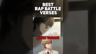 LIGHT YAGAMI PT. 2 BEST RAP BATTLE VERSES #shorts #rapbattle #ddlc #deathnote #hiphopmusic