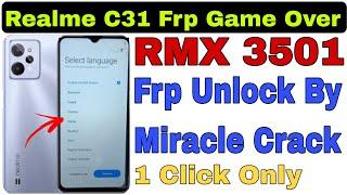 Realme C31 RMX 3501 Frp Unlock With Miracle 2.82 Crack 2023 New Trick By @RamuTechnicalSolution