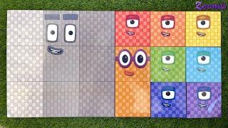 Looking for Numberblocks Puzzle Tetris NEW 900 ASMR - Numberblocks Satisfying Video #59