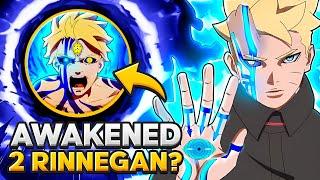 BORUTO AWAKENED THE RINNEGAN AND YOU DIDNT NOTICE - Boruto Two Blue Vortex