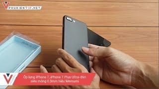 Ốp lưng iPhone 7 iPhone 7 Plus Ultra-thin siêu mỏng 0.3mm hiệu Memumi - PHỤ KIỆN VIP