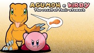 MUGEN VORE - Agumon e Kirby The recall of their stomach