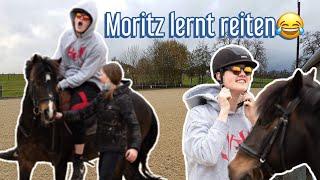 MORITZ ERSTE REITSTUNDE AUF WELLI