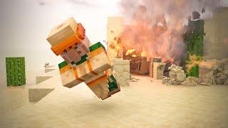 Destroy Minecraft Desert Village ​ Teardown