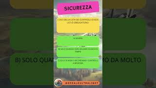 L USO DELLA LISTA DEI CONTROLLI CHECK LIST E OBBLIGATORIO