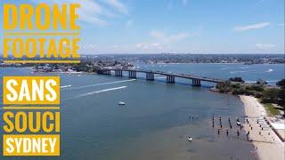 Sans Souci Sydney. Drone footage. Dji Mini 2