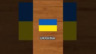 Bendera negara Ukraina#shorts