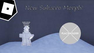 New Subzero Morph In TBBF RP Remixed - Roblox