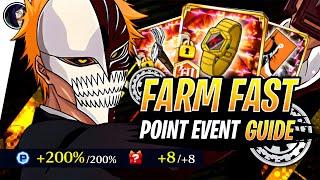 HOW TO FARM THE POINT EVENT FAST ?? Beginners Guide 2024 - Bleach Brave Souls