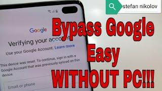 Samsung S10 Plus SM-G975F. Remove Google Account.Bypass FRP.