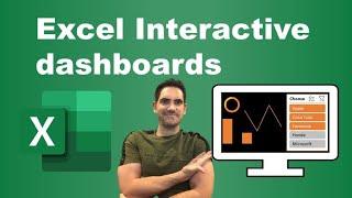 Interactive dashboards in Excel with slicers & timelines