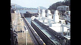 Panama Canal in the 1976 archive footage