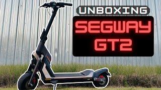 Outrageous $4000 Electric Scooter  Segway Ninebot GT2 Unboxing