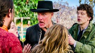 Woke woman says no guns allowed to Woody Harrelson  Zombieland Double Tap  CLIP