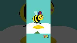 The Bees Go Buzzing  #shorts #supersimplesongs #kidssong