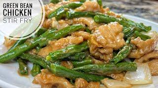 Green Bean And Chicken Stir Fry  Easy Vegetable And Chicken Breast Recipe  String Bean And Chicken