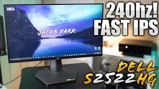 DELLS NEW BEST BUDGET GAMING MONITOR  DELL S2522HG REVIEW