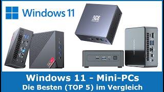 Beste Windows 11 Mini-PCs 2024 TOP 5  Test Sieger im Vergleich gute & günstige Mini-Computer