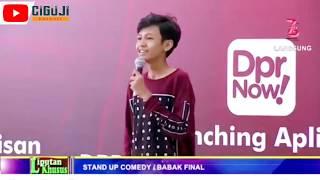 Stand Up Comedy Aji Pratama Berani Gesperin Anggota DPR Yang Korupsi