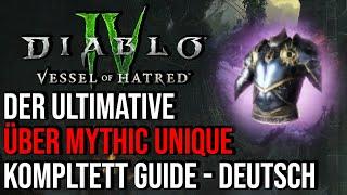 Diablo 4 - Mythische Items & Uber Uniques komplett Guide - Deutsch  Alles was du wissen musst