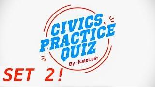 US Citizenship Practice Quiz Set 2