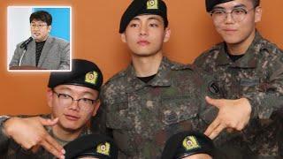 Btss V Seen Out With Sdt Soldier Bang Si Hyuk Gives Unexpected Response