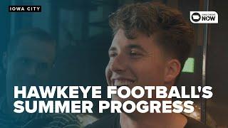 The Hawkeye football team and Cade McNamara discuss their progress through summer workouts