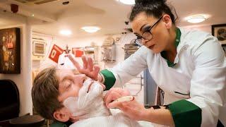 Hot Towel Shave & Head Massage At Lovingly Restored Historic Waldorf Barbershop  Dublin Ireland