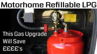 Upgrade To A Refillable LPG Gas System. Installation Of The Gasit In-Locker System To My Motorhome