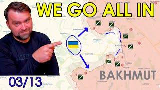 Update from Ukraine  Ukraine Collects Forces for the possible advance in Bakhmut  Ruzzia is scared