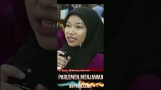 PARLEMEN MENJAWAB RRI Mataram