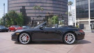 2011 Porsche 911 Carrera S Cabriolet 991 Basalt Black 13k mi in Beverly Hills @porscheconnection