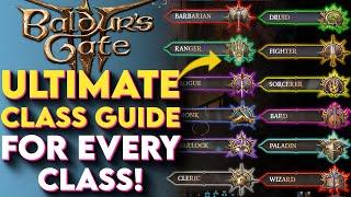 Ultimate GUIDE To EVERY CLASS In Baldurs Gate 3 - Baldurs Gate 3 Class Guides Supercut