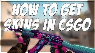 HOW TO GET SKINS IN CSGO COMMUNITY MARKET TUTORIAL