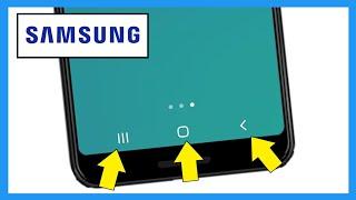 Samsung Remove Back Button  Back Button Wapas Kaise Laye Samsung Phone Me