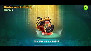 Head Ball 2 UNDERWORLD KING Heroic Character  Upgrade to LVL 7  GAMEPLAY