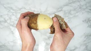 The Best Way to Peel Potatoes Quick