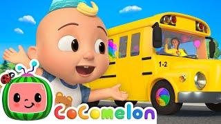 Wheels on the Birthday Bus Song  Happy Birthday JJ   CoComelon Nursery Rhymes & Kids Songs